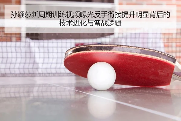 孙颖莎新周期训练视频曝光反手衔接提升明显背后的技术进化与备战逻辑